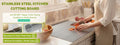 Stainless Steel Kitchen Cutting Board